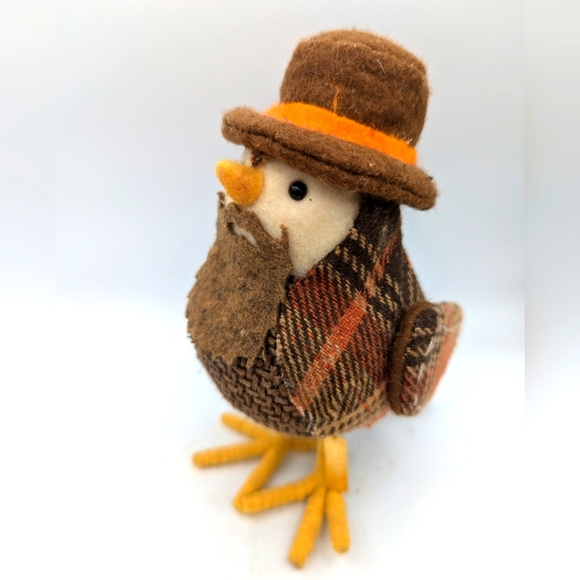 Target 2017 Featherly Friends Copper Thanksgiving Fall Bird - Picture 1 of 10
